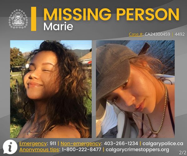 Marie Missing Person Help Find Marie