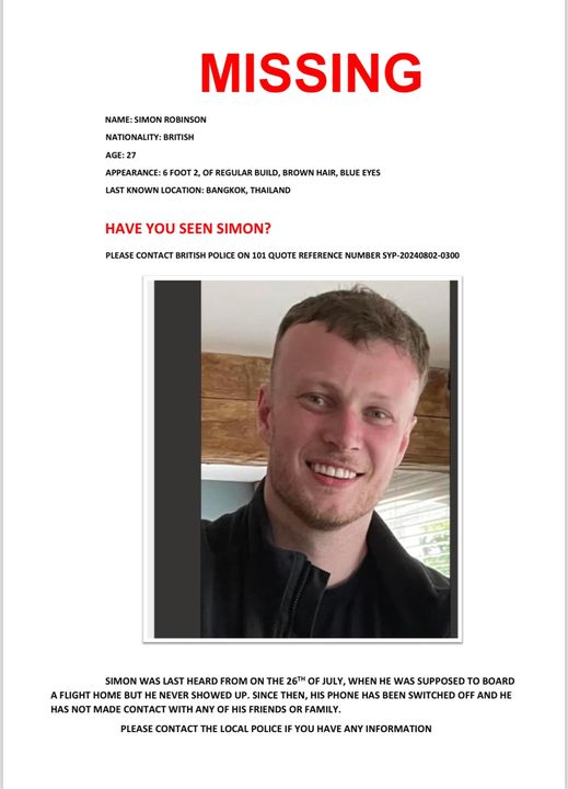 Simon Robinson Missing Skegness Help Find